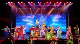 Savannah Bay Strandin plays Cinderella in the cast of the new cruise ship, Disney Adventure, based in Singapore.