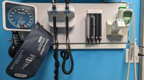 Medical equipment in a patient exam room at Pediatric Associates of Greater Salem and Beverly.