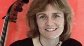 Rosemary Elliott with cello