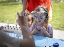 In Celebration of STEM (Science, Technology, Engineering, and Mathematics) UNCW MarineQuest and the Center for Marine Science joined forces to host the UNCW STEM Expo that highlights how science is everyday, everywhere, for everyone. PHOTO BY: MICHAEL SPENCER/UNCW