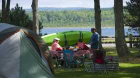 Baraga State Park campground