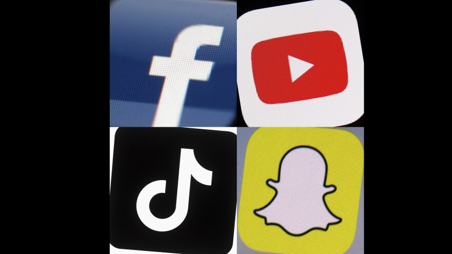 A close-up of a Facebook screen showing notifications: 26 friend requests, 3 messages, and 10 alerts.