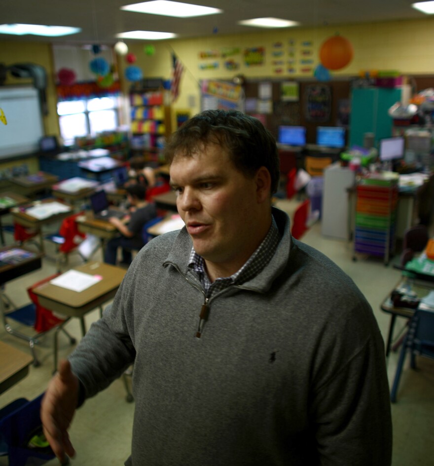 West Side Elementary School Principal John Skinner first came to Sidney as a teacher in 2007.