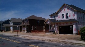 a house under construction