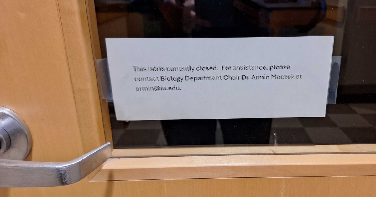 IU lab lockdown causes severe disruption for other researchers