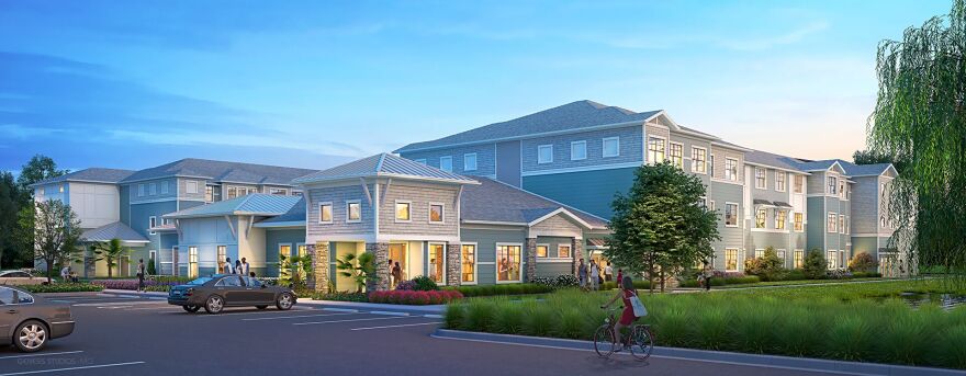 Village at Hyde Park rendering.