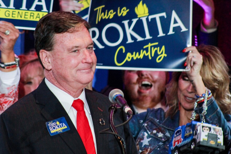 Indiana Attorney General Todd Rokita has taken multiple trips to the southern U.S. border while in office.
