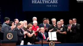 President Donald Trump visited The Villages in Florida Thursday to discuss his Medicare plan.via wh.gov