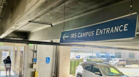 About half of the IRS employees in Kansas City have been furloughed during the government shutdown. The other half are working without pay.
