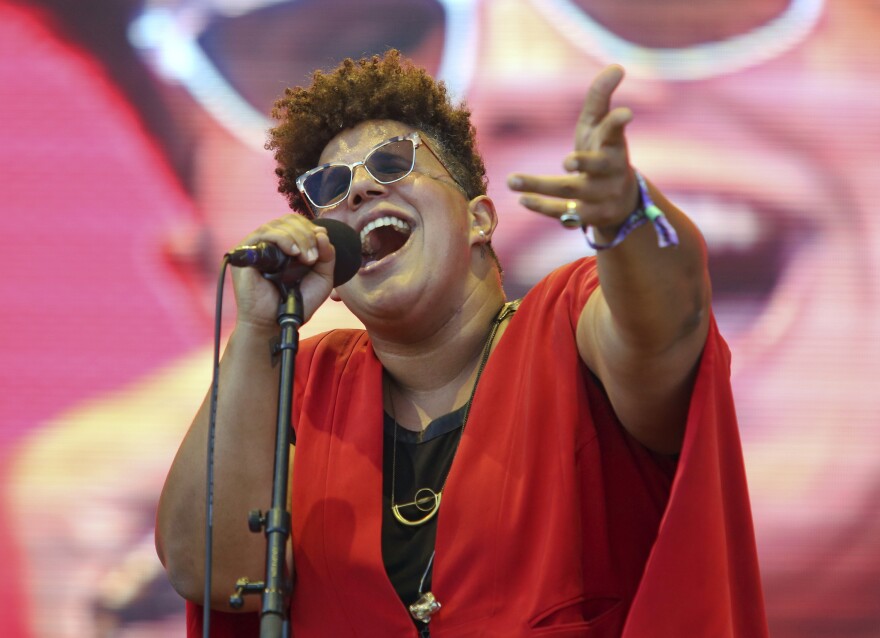 Brittany Howard sings