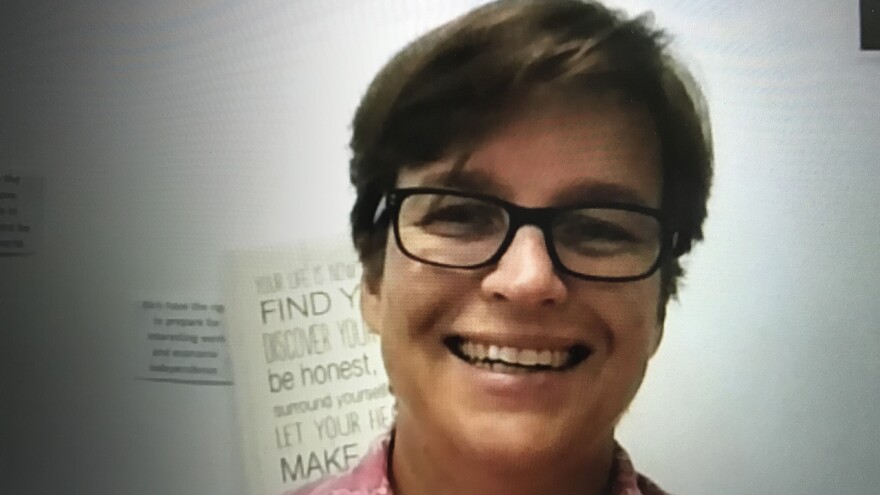 person smiling