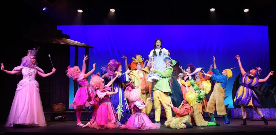 The Wizard of Oz will be performed at the Broadway Palm Dinner Theatre from July 2 through Aug. 13.