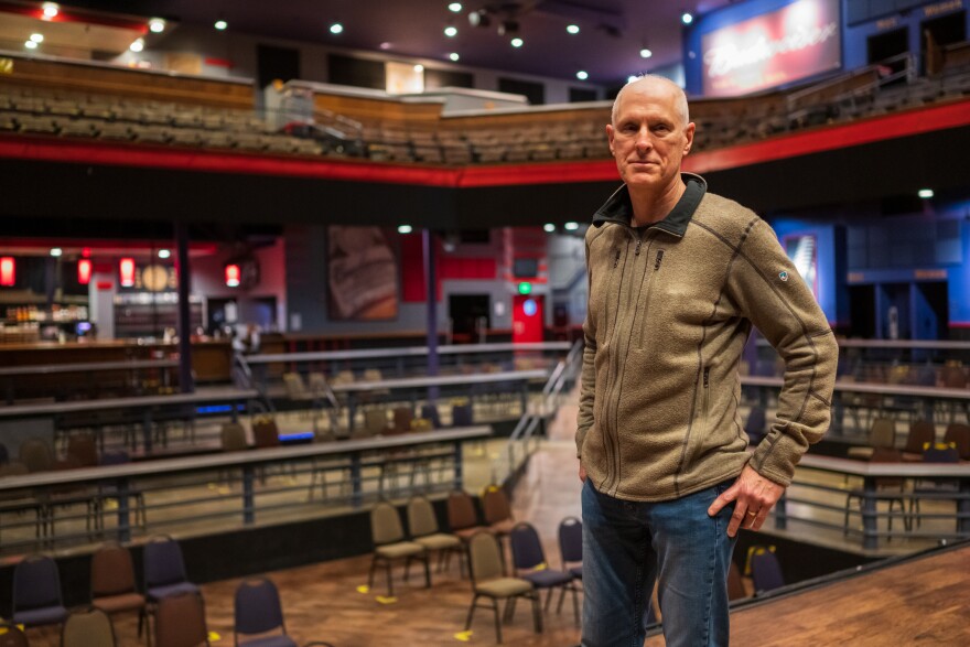Pat Hagin, managing partner of the Pageant, has his eye on upcoming federal grants for struggling venues. But others in the live music industry are left out of the program. 