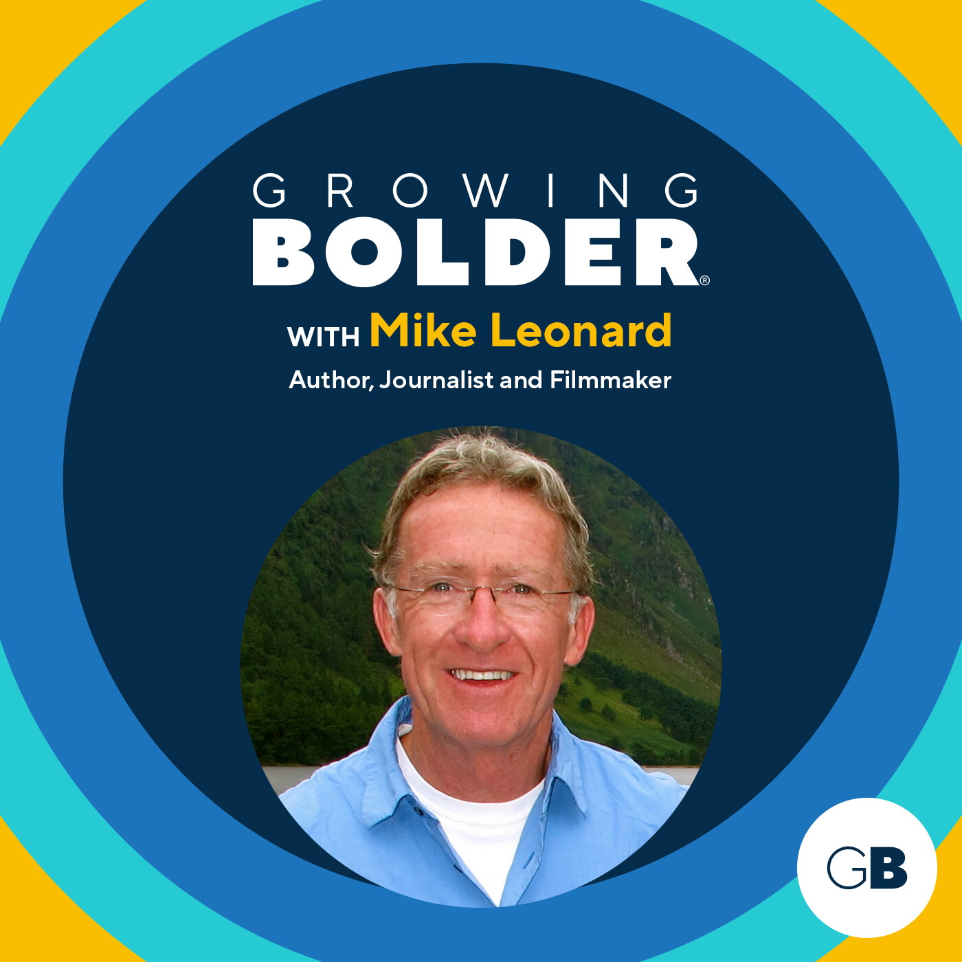 Growing Bolder: Author, Journalist and Filmmaker Mike Leonard; Adventurer Myrt Rose episode artwork