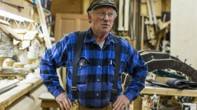 John Janda, a building contractor, credits hard work, a healthful diet and vitamin supplements for his continued vigor, despite having a genetic marker for a rare form of dementia. (Michael Hanson/for Kaiser Health News)