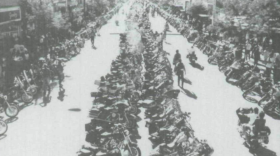 The freedom of the road draws motorcyclists from around the world to Sturgis each year. In 1995. more than two hundred thousand hikers filed through the city's streets.