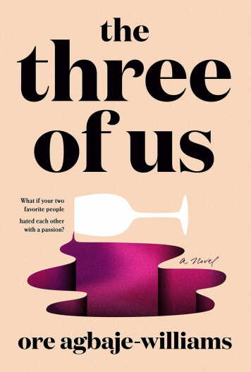 "The Three of Us" book cover. 
