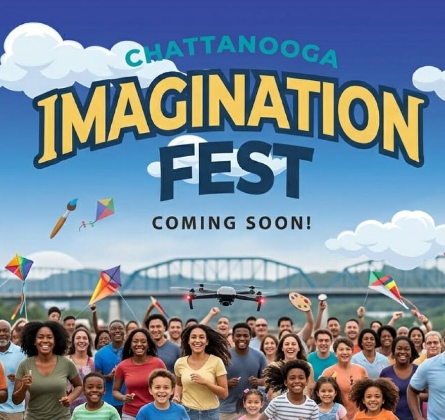 Banner for Chattanooga Imagination Fest.