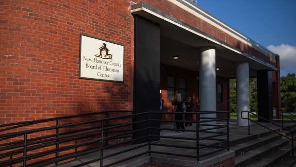 The New Hanover County Board of Education Center.