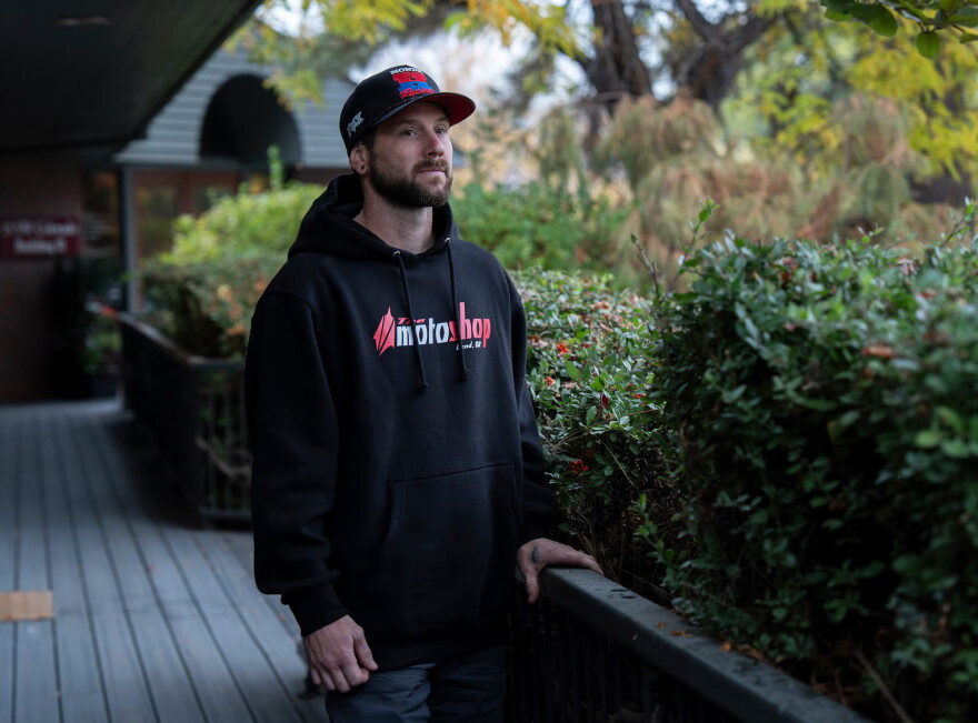 Kaylub Giamanco poses for a portrait in Bend, Ore., on Oct. 22, 2026.