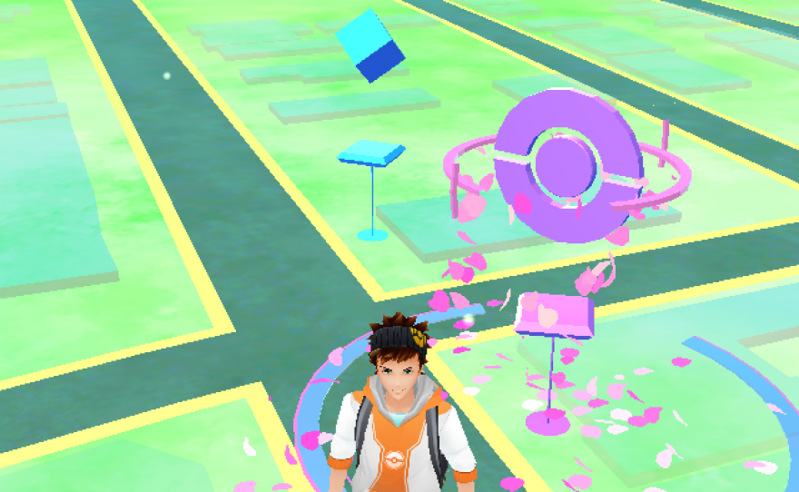 Pokemon Go app screenshot