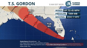 Tropical Storm Gordon is expected to make its way into the Gulf of Mexico this week. It's the 10th named storm of the 2018 Atlantic Hurricane Season. 