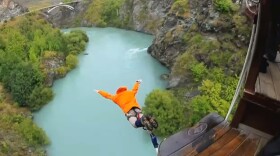 Richard Alley bungie jumping