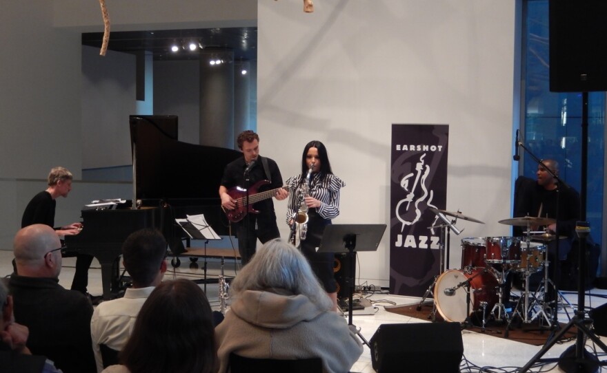 Tim Kennedy, Farko Dosumov Elena Maque and D'Vonne Lewis Live at Seattle Art Museum.