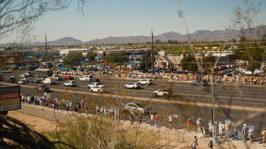 Tesla Protest 1