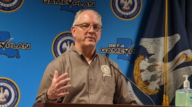 John Bel Edwards briefs the media on Louisiana's response to the coronavirus