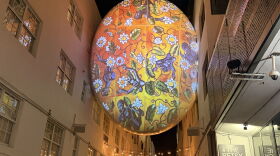 One of Edouard Duval-Carrié's many works on The Orb at The Betsy