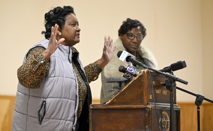 Sharon Lewis, environmental advocate and affected resident shared her story of losing some of her most prized possessions, family heirlooms and her entire home due to over $100,000 worth of sewage flooding. She has been forced to live out of a hotel for over a month.