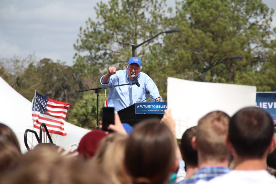 Bernie Sanders's presidential campaign rally
