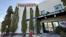 Exterior of Pinocchio's Bar & Grill restaurant.