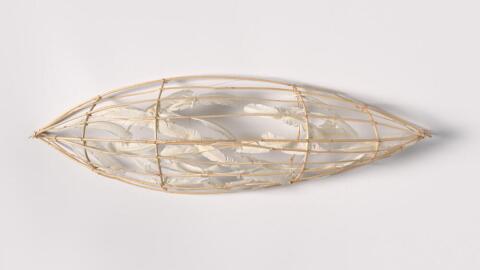 Feather Canoe, 1993. (Courtesy of the Smithsonian’s National Museum of
the American Indian)