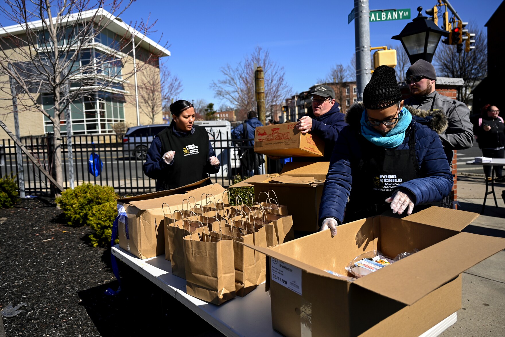 School food service workers say they are overwhelmed by CT's free lunch