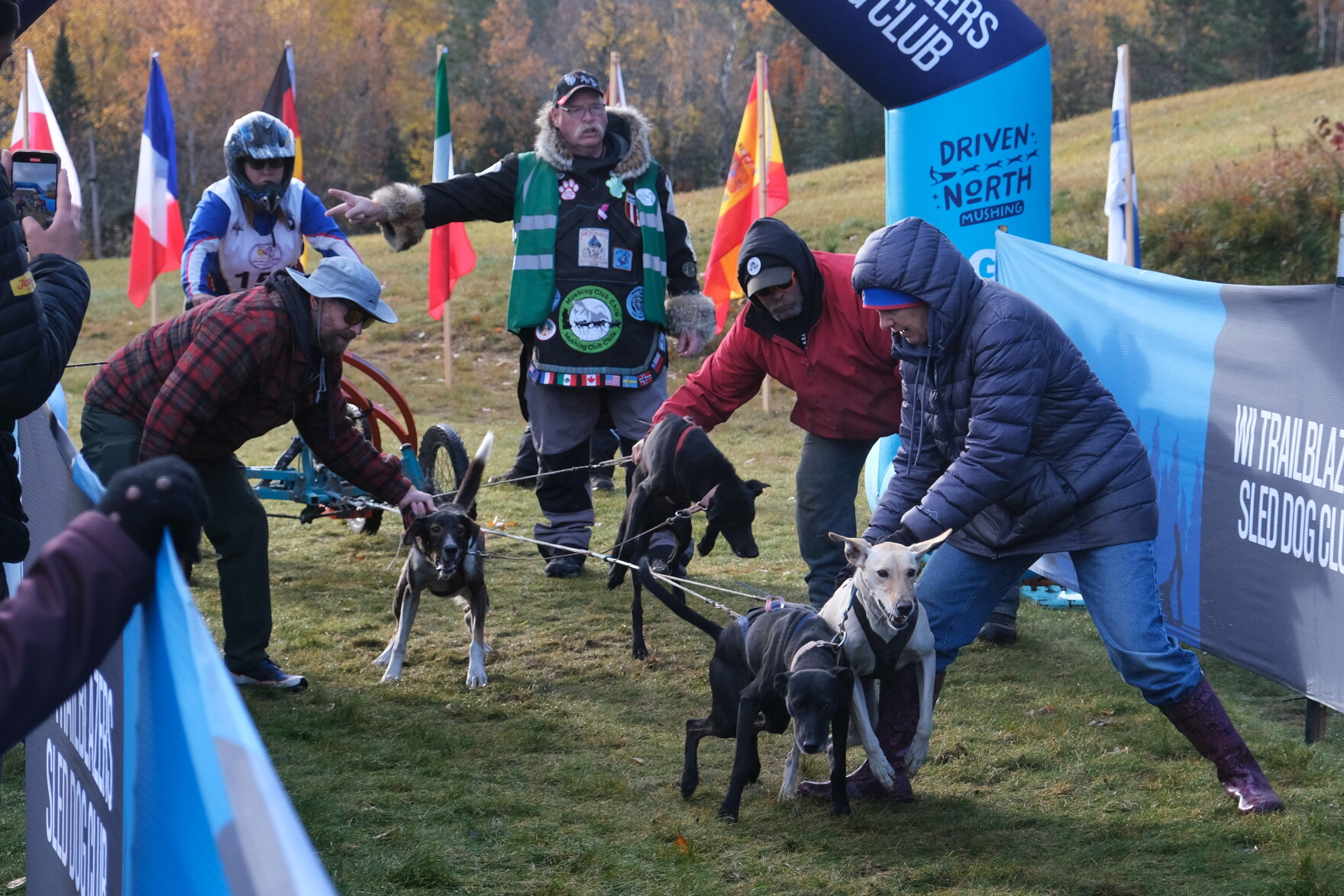No snow? No problem. These mushers are seeking the world title for ...