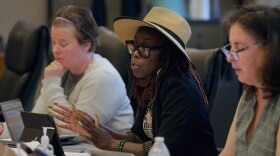 FILE: Shanay Fulton (center) once struggled with housing. Now she is a member of the Middletown Zoning Commission. Still from Fighting for Home