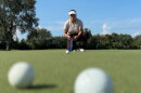 Juana Diaz Cristobal, golf course superintendent at Bonita Bay Club. Photo by Andrea Melendez.