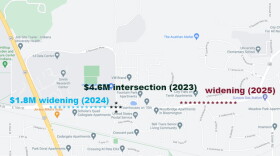 East 10th Street is also State Road 45, so construction and funding are being led by the state.