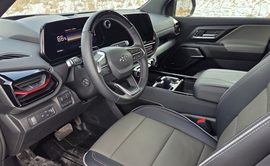 2026 Chevrolet Silverado EV Trail Boss interior