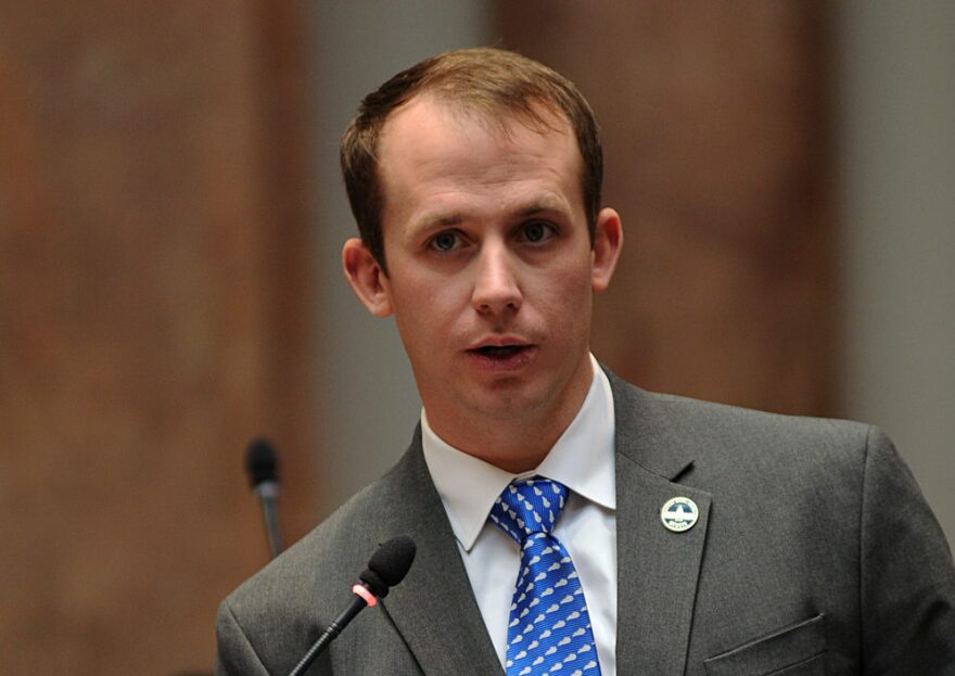 FRANKFORT, Jan. 2 -- House Majority Floor Leader Jonathan Shell, R-Lancaster, discusses proposed House rules for the 2018 session.