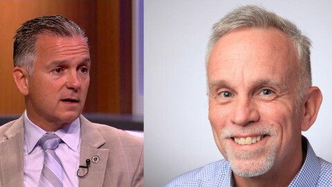 Incumbent Brian Ashe is being challenged by Republican Peter Warren for the 2nd Hampden District seat.