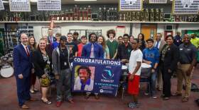 King High School music teacher Dr. Dakeyan Graham was chosen among five finalists and named Florida Teacher of the Year during a banquet in Orlando.