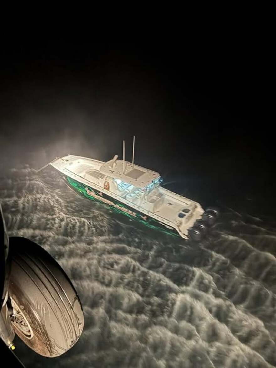 42-foot Freeman boat of missing Fort  Myers attorney found empty by Coast Guard.