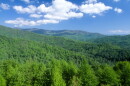 The Nantahala National Forest lies in the mountains and valleys of southwestern North Carolina.