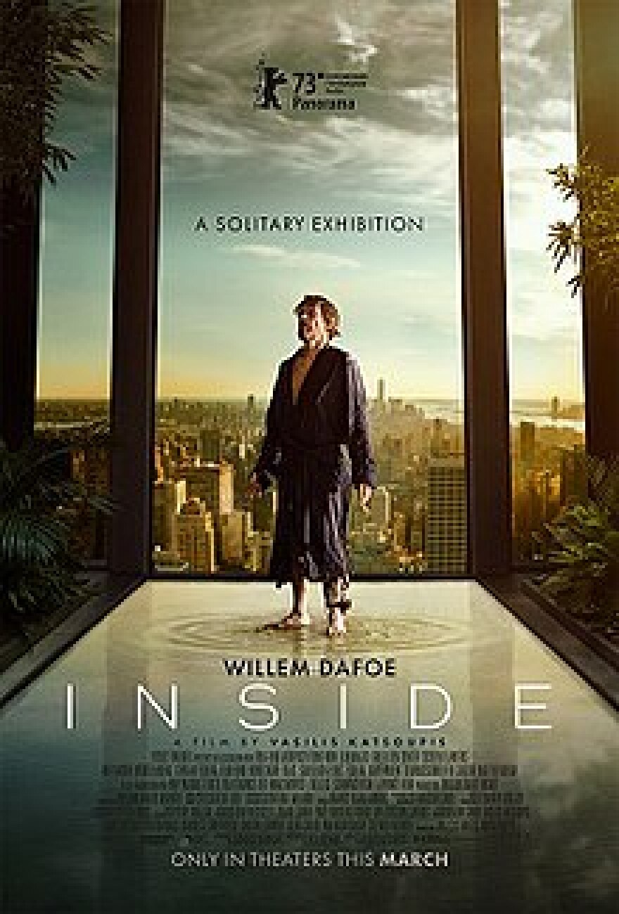 Movie poster for the psychological thriller, Inside.