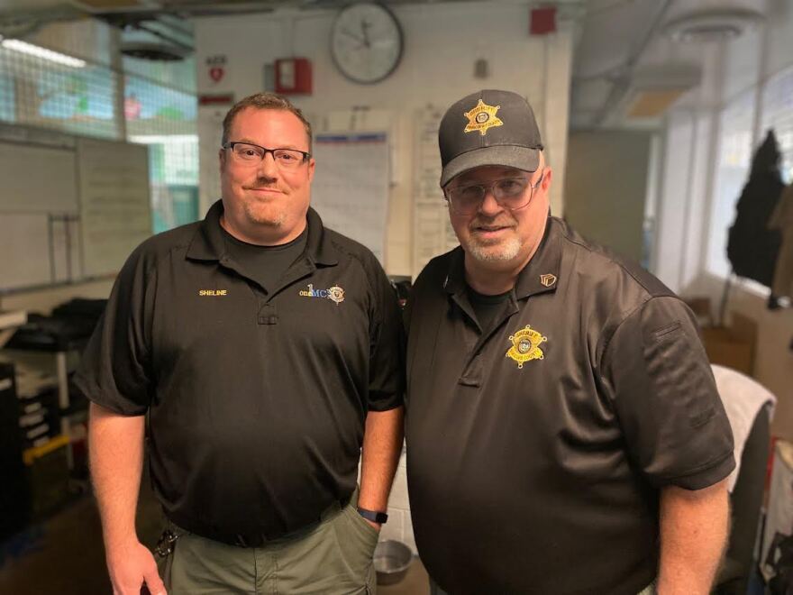 Sgt. Terrell Sheline and Sgt. Paul Taylor 