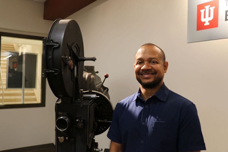 Dr. Novotny Lawrence at the Black Film Center & Archive