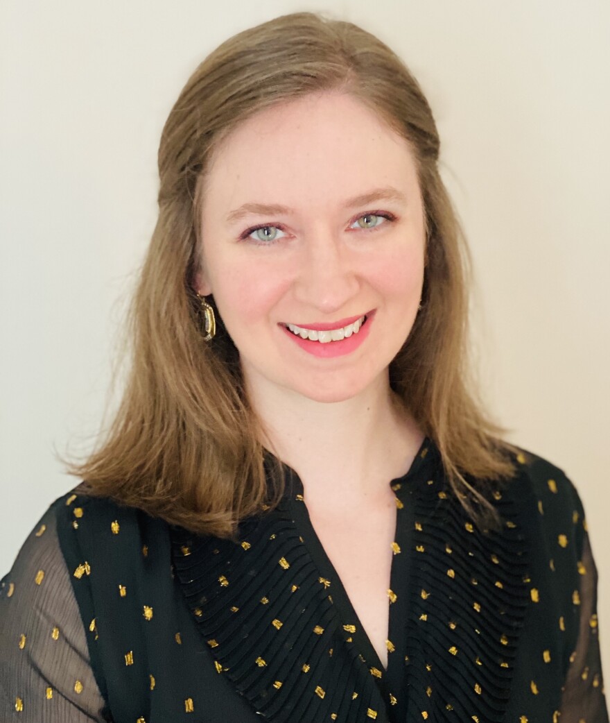 Headshot of Kari Adams, Assistant Professor of Choral Music Education and conductor of Concert Chorale.